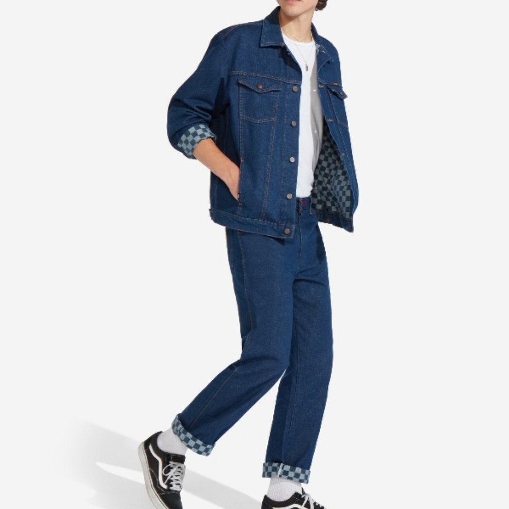 NWT Vans X Wrangler collab denim jean jacket - Picture 5 of 8
